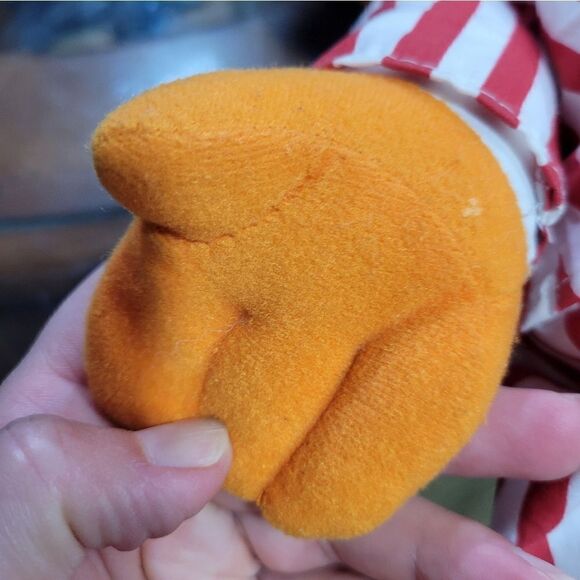 Sesame Street Ernie Plush in Red and Blue Pajamas - Picture 5 of 6